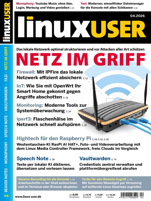 Title details for LinuxUser by Computec Media GmbH - Available